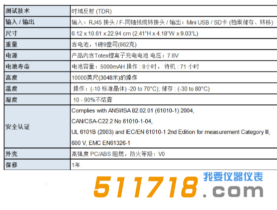 美国T3 Innovation NC950-AR网络电缆认证测试仪1.png