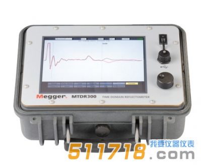 美国Megger MTDR300三相时域反射计