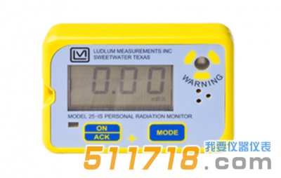 美国LUDLUM Model 25-IS个人辐射剂量计