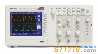 美国Tektronix(泰克) TDS2012C数字存储示波器