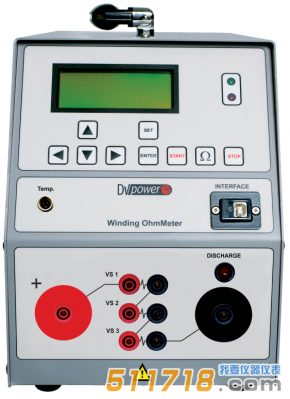 瑞典DV POWER RMO20TW抽头转换开关分析仪和线组电阻计