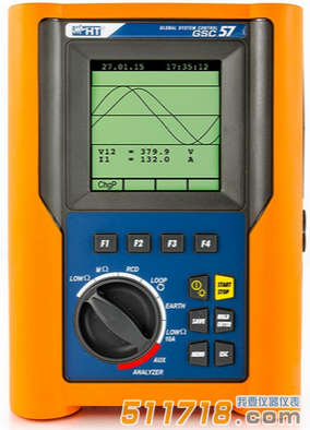 意大利HT GSC57带三相电能质量分析的电气安全多功能测试仪