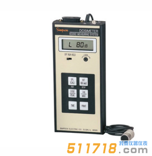 美国Simpson 897声音剂量仪/噪音计分析仪