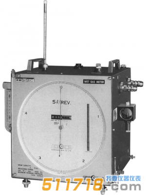 日本品川 W-NK-0.5A湿式气体流量计
