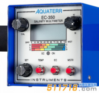 美国Aquaterr EC-350土壤水分盐分温度速测仪