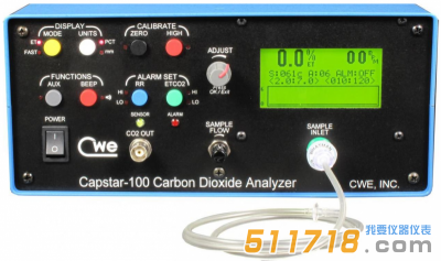美国CWE Inc. Capstar-100 CO2分析仪