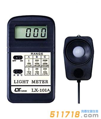 台湾路昌LUTRON LX-101A 数字光度计/照度仪