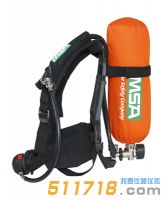 美国MSA 10167770 AX2100空气呼吸器 国产Luxfer 气瓶带表 6.8L