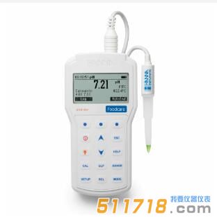 意大利HANNA(哈纳)HI98161便携式pH-mV-ºCºF测定仪【食品乳制品】