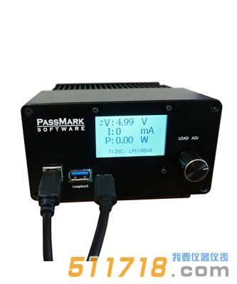 澳大利亚PassMark PM125 USB 供电测试仪