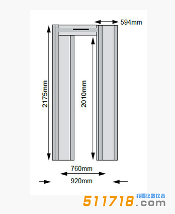 美国Rapiscan Metor 200*高灵敏度多区位金属探测门1.png