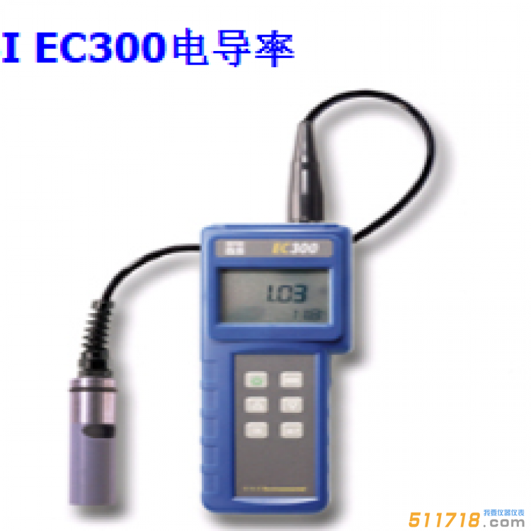 美國YSI EC300型 鹽度、電導(dǎo)、溫度測量儀