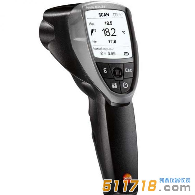 德國TESTO 835-T2 紅外測溫儀
