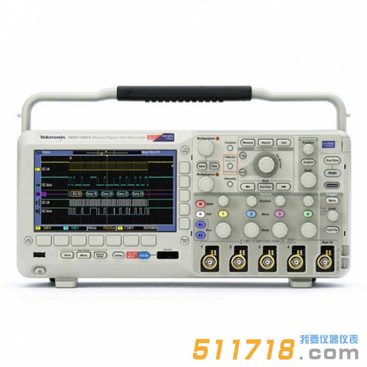 美國泰克MSO/DPO2000B混合信號示波器系列