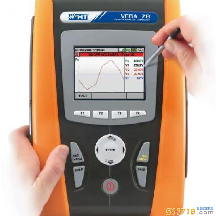 意大利HT VEGA78便攜式電能質(zhì)量分析儀