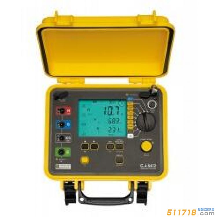 法國CA CA6472專業型接地電阻測試儀