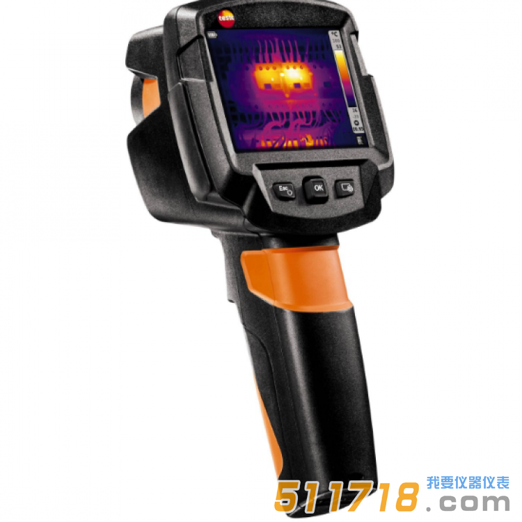 德國testo869紅外熱像儀泄漏檢測 定位冷橋 發(fā)現(xiàn)過熱連接點(diǎn)