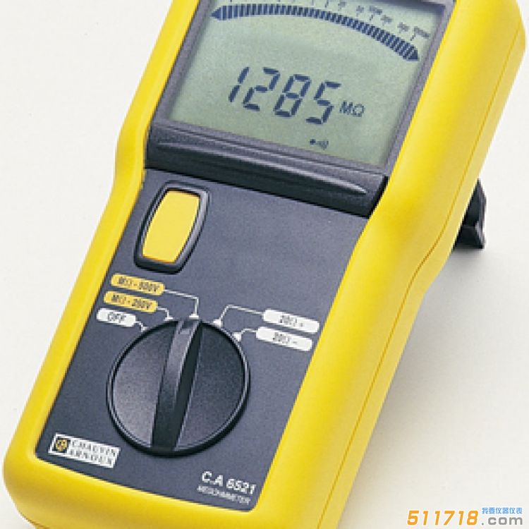 法國CA CA6521數(shù)字絕緣測試儀-500V