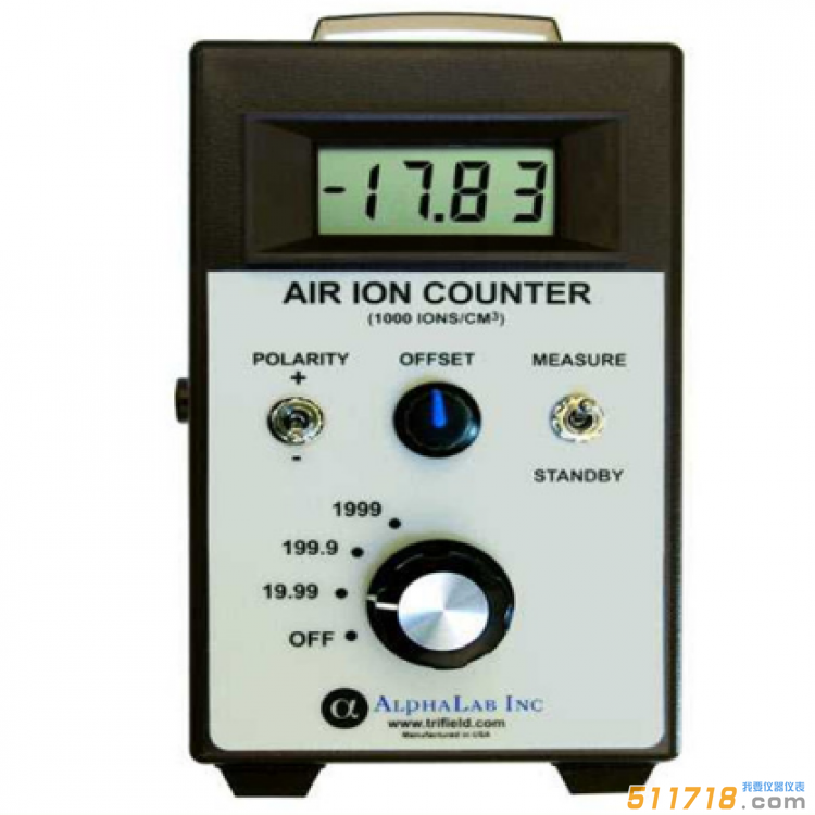 美國AlphaLab AIC2000高量程負離子濃度檢測儀
