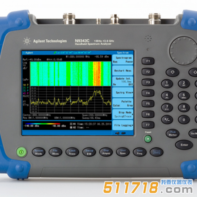 美国AGILENT N9343C手持式频谱分析仪(HSA)