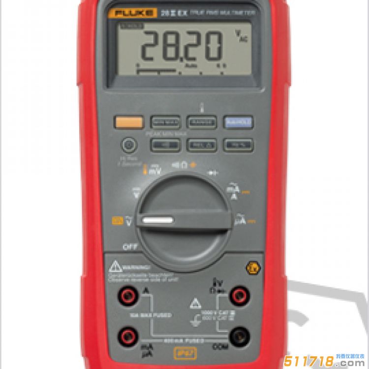 美國Fluke 28II Ex本安型真有效值數(shù)字萬用表