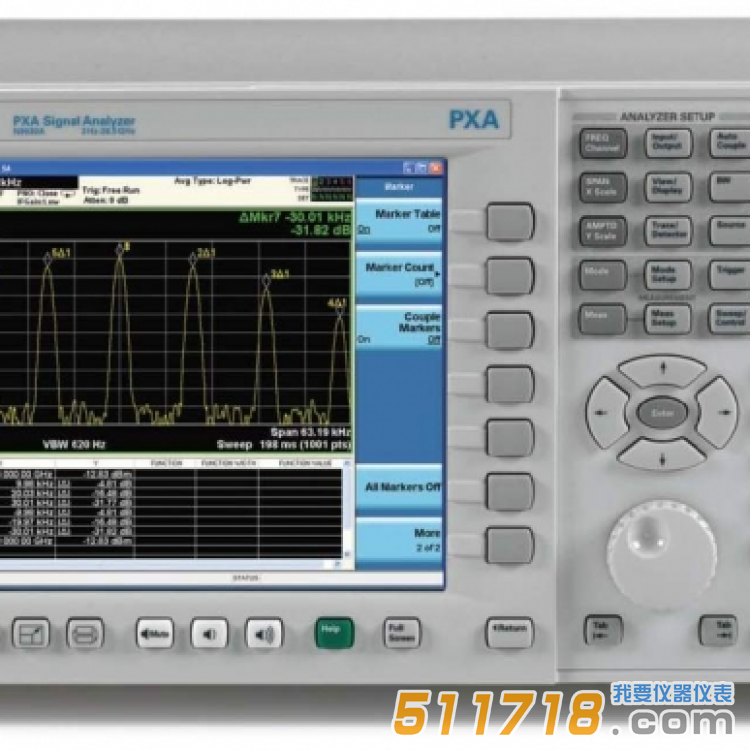 美國AGILENT N9030A PXA信號分析儀