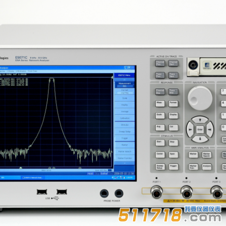 美国AGILENT E5071C ENA系列网络分析仪