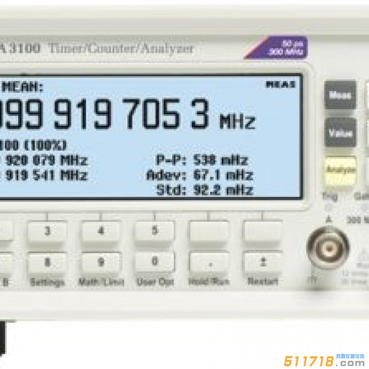 美國(guó)Tektronix(泰克) FCA3100定時(shí)器/計(jì)數(shù)器/分析儀