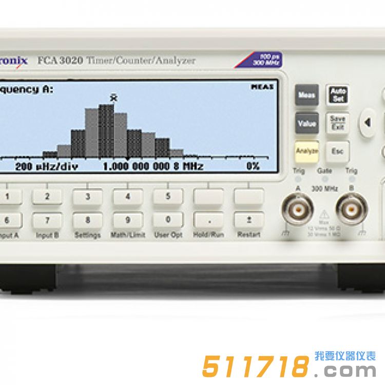 美國(guó)Tektronix(泰克) FCA3020定時(shí)器/計(jì)數(shù)器/分析儀