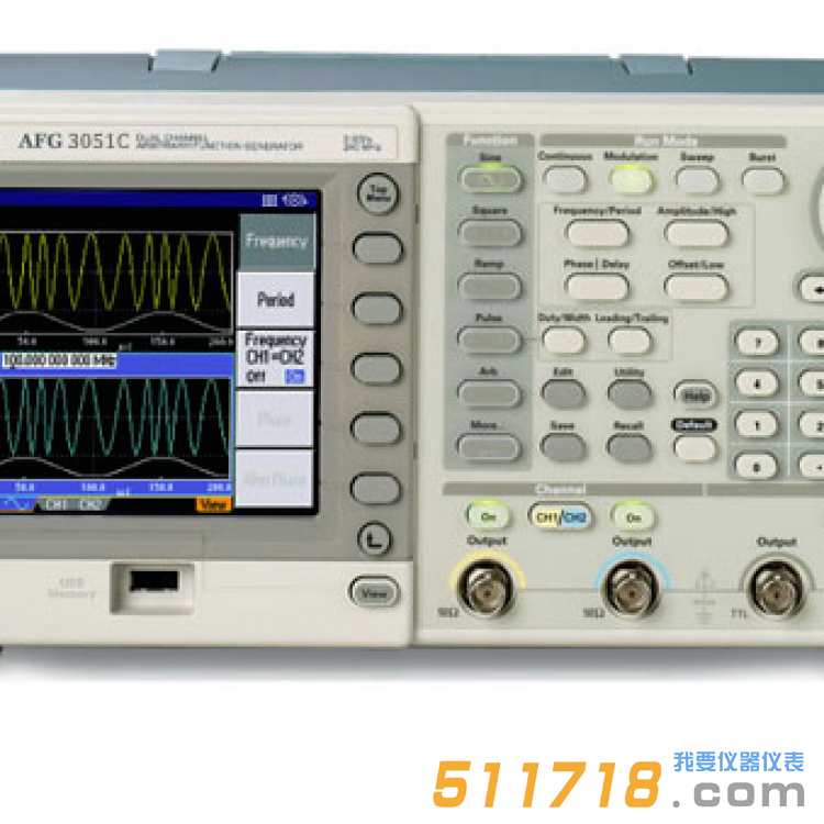 美國Tektronix(泰克) AFG3051C任意波形/函數發生器