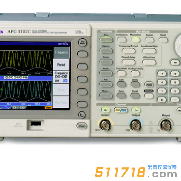 美國Tektronix(泰克) AFG3102C任意波形/函數發生器
