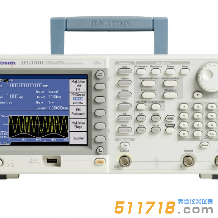 美國Tektronix(泰克) AFG3101C任意波形/函數發生器