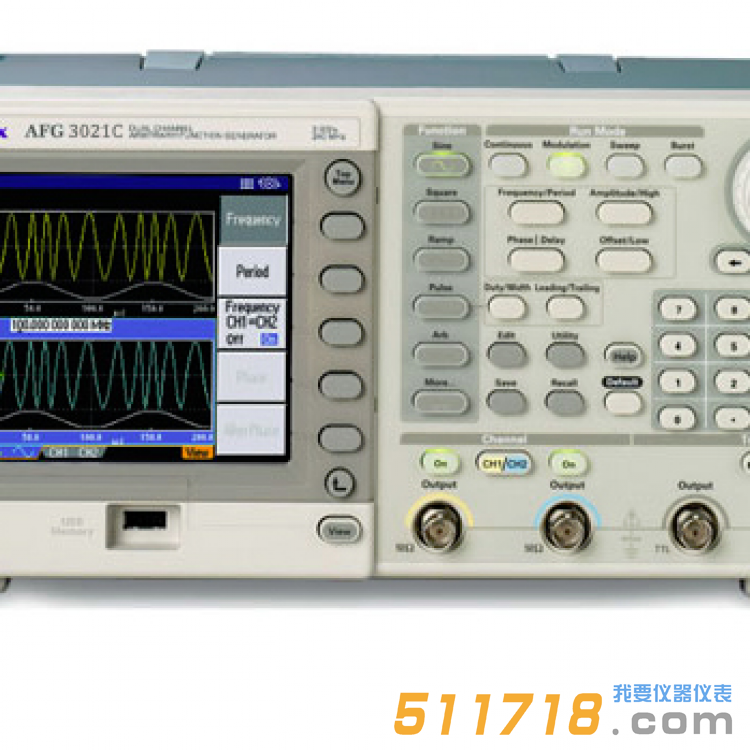 美國Tektronix(泰克) AFG3021C任意波形/函數發生器