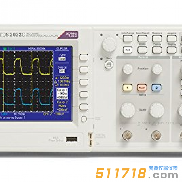 美國Tektronix(泰克) TDS2022C數(shù)字存儲(chǔ)示波器