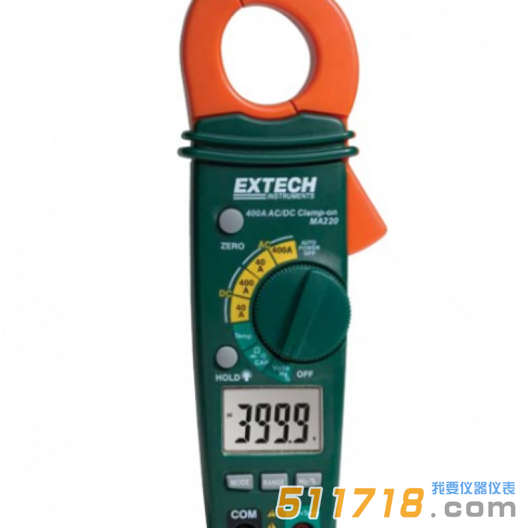 美國EXTECH MA220 400A交/直流鉗型表