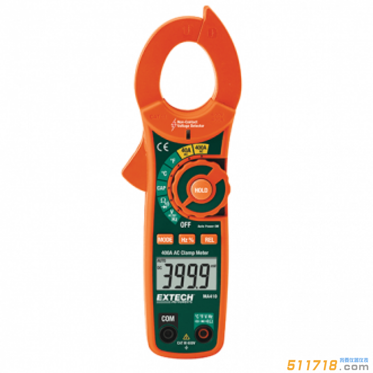 美國(guó)EXTECH MA410 400A鉗形表