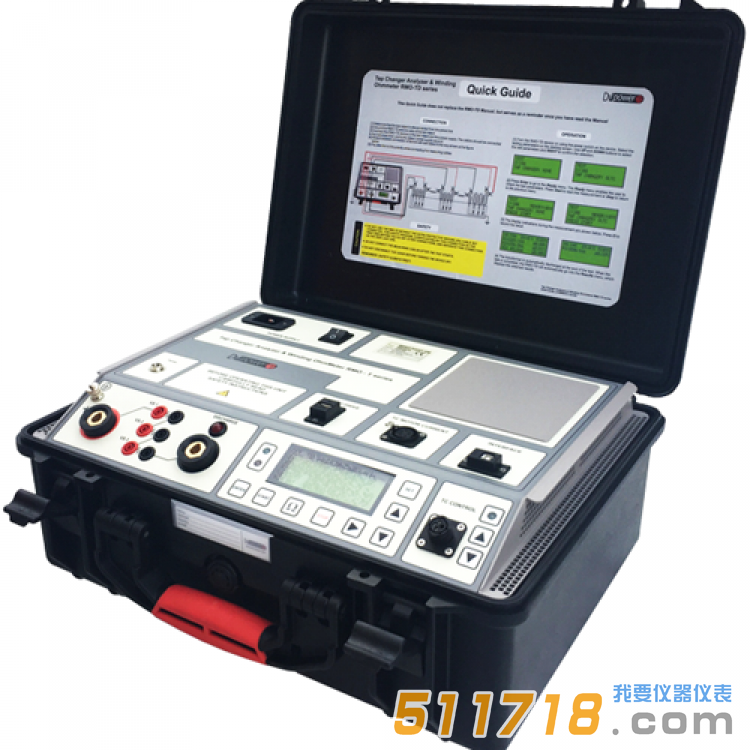 瑞典DV POWER RMO40TD抽頭轉換開關分析儀和線組電阻計