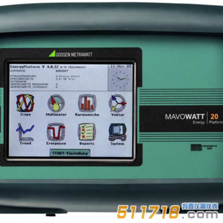 德國GMC-Instruments MavoWatt 20電能質量分析儀