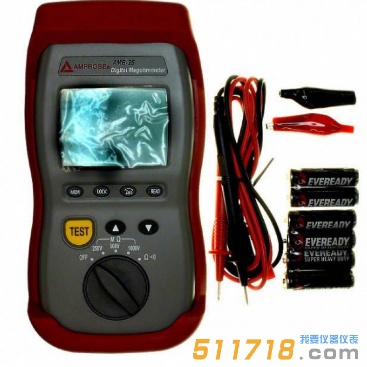 美國AMPROBE(安博) AMB-25絕緣測試儀