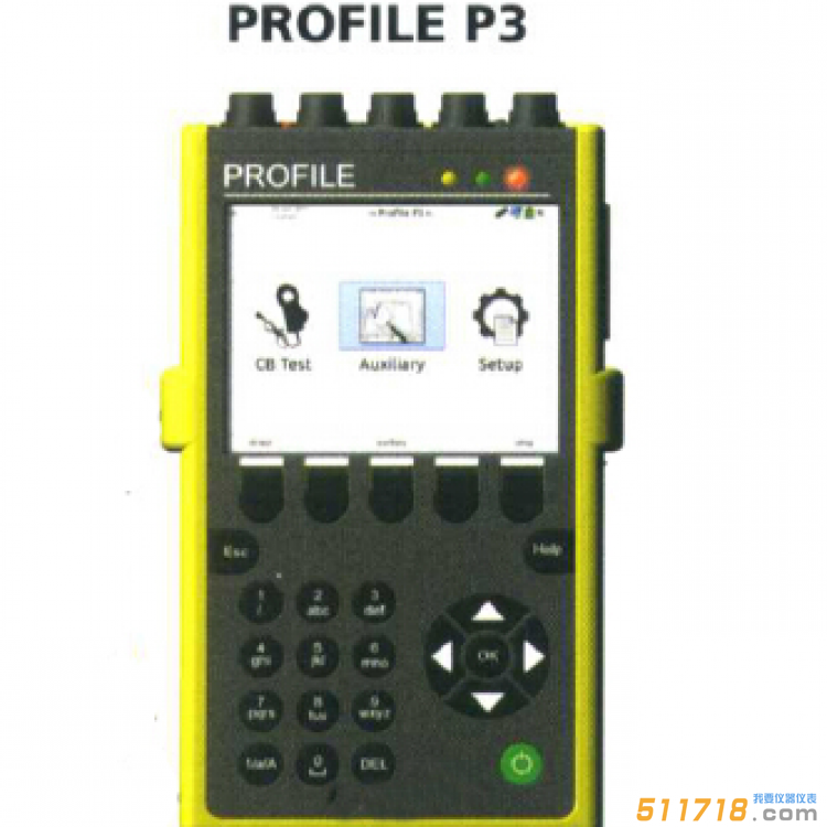 英國CAMLIN PROFILE P3斷路器檢測儀