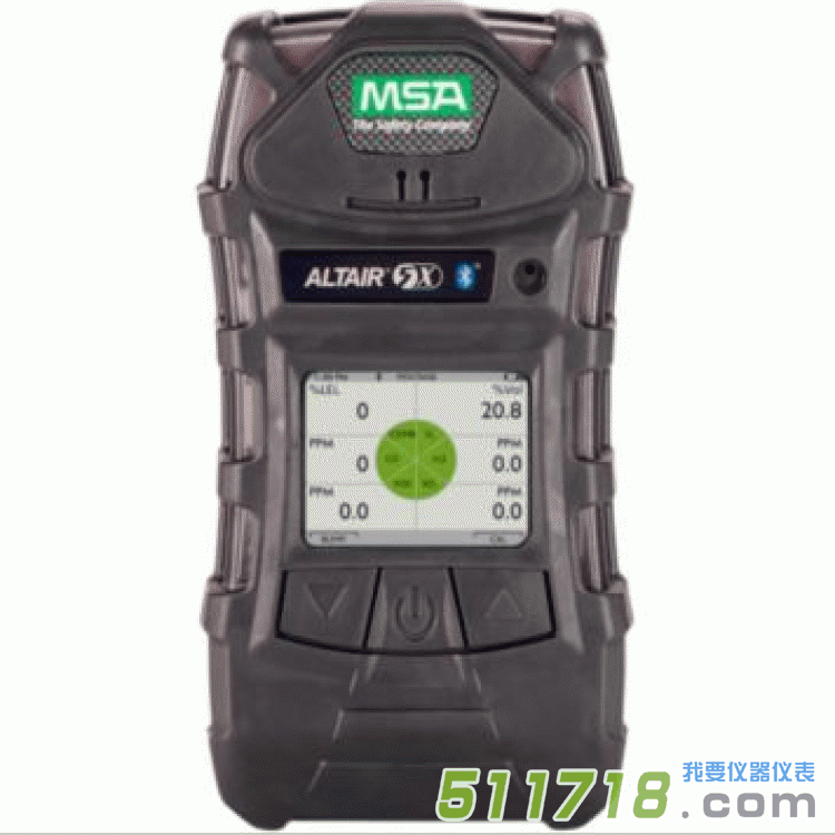 美國MSA Altair 5X藍(lán)牙版多種氣體檢測儀