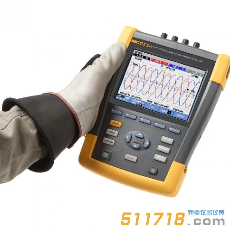 美國Fluke 435 II系列電能質量和能量分析儀