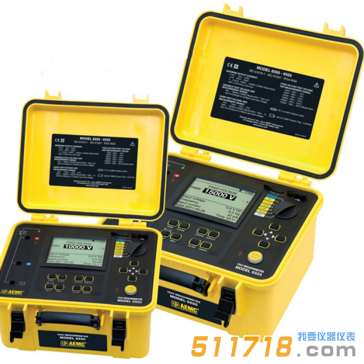 美國(guó)AEMC 6550便攜式兆歐表