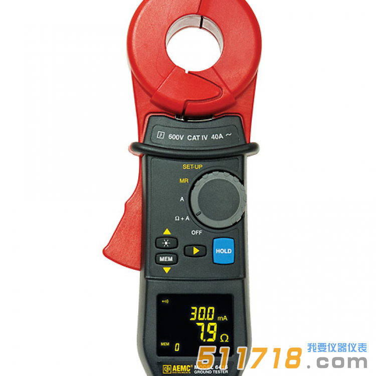 美國AEMC 6416鉗形接地電阻測試儀