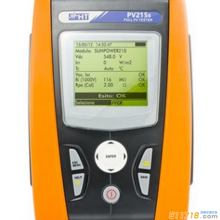 意大利HT PV215s太陽(yáng)能電池快速檢測(cè)儀