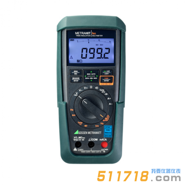 德國GMC-Instruments METRAHIT ISO 4?位數(shù)字多用表及絕緣測試儀
