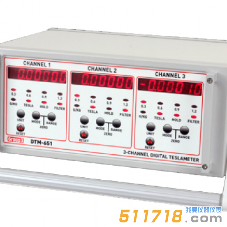 新西兰Group3 DTM-651高斯计/特斯拉计