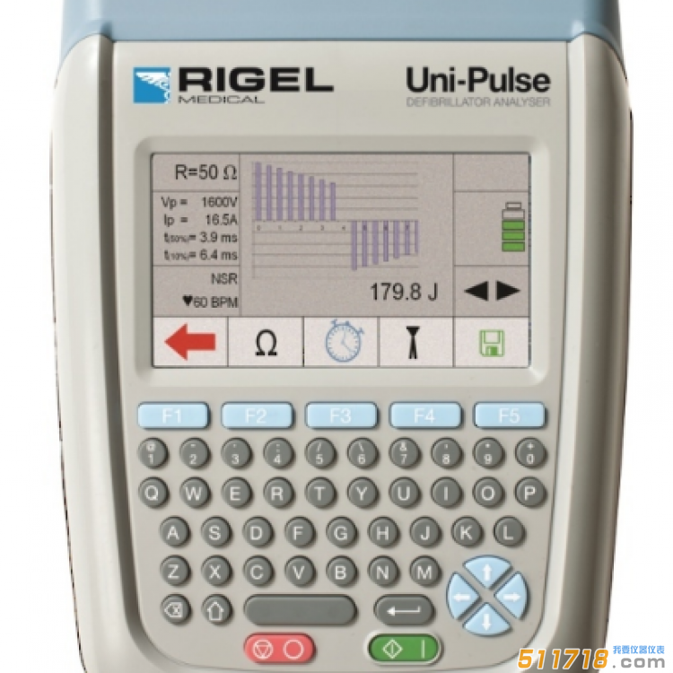 英國Rigel Uni Pulse便攜式除顫器質(zhì)量檢測儀