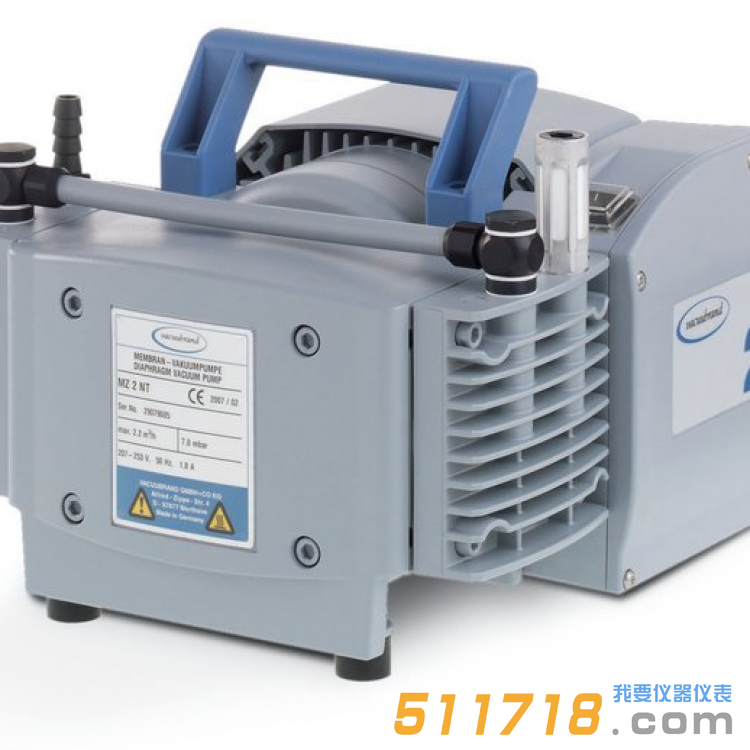 德國(guó)VACUUBRAND MZ 2 NT隔膜真空泵