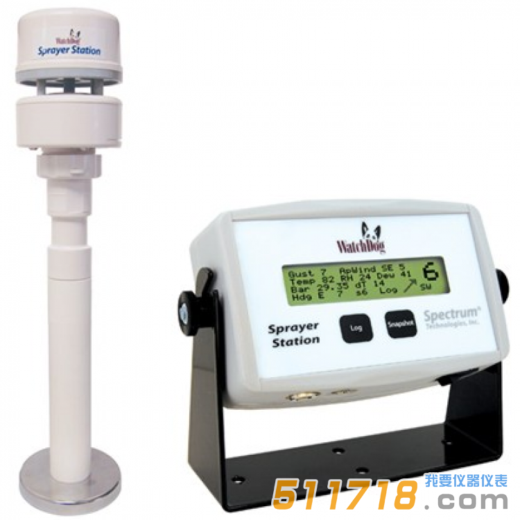 美國Spectrum WatchDog Sprayer Station車載氣象站